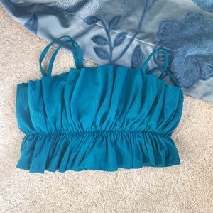 Kortni Jeane Oversized Ruffle Top